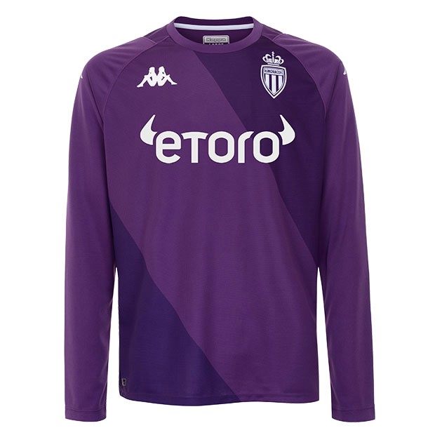 Authentic Camiseta AS Monaco Portero 2021-2022 Purpura
